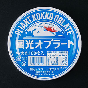 オブラート 丸型 100枚 パッケージ