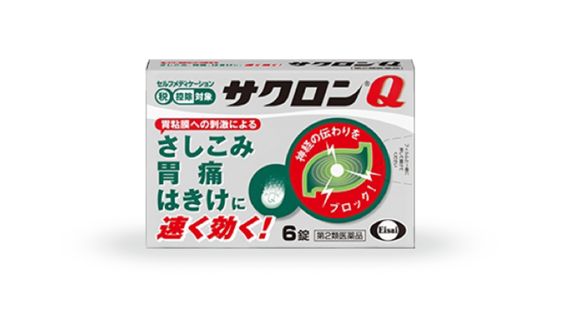 サクロンQ 6錠 パッケージ